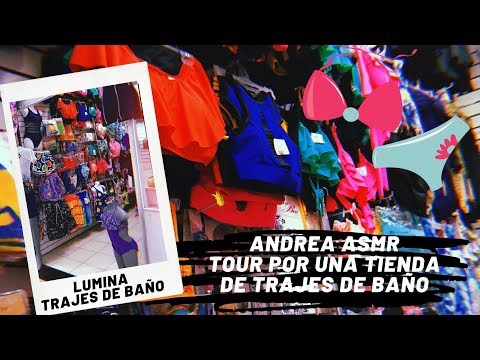 ASMR/ Tour por una tienda de trajes de baño/ Lumina trajes de baño/ Susurros/Andrea ASMR 🦋