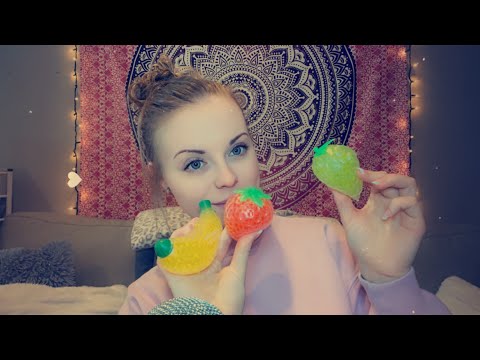 ASMR! Playing With ￼ Squishy￼ Fruit Toys
