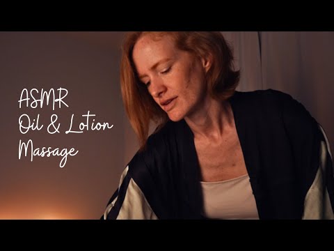 ASMR *Full Body Massage* for grounding and relaxation w/scalp massage and layered sounds