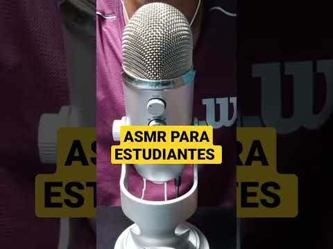 ESTE ASMR ES PARA ESTUDIANTES #asmrespañol #asmr #asmrsounds #asmrtriggers #relax
