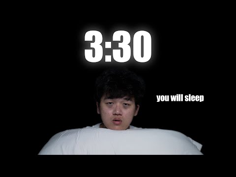 this ASMR will make you fall asleep at EXACTLY 3:30...