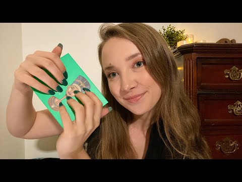 ASMR Fast Tapping & Scratching (slightly aggressive + gentle whispering)