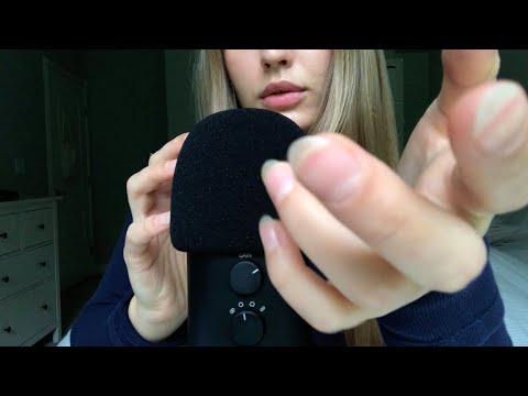 ASMR invisible scratching/upside down scratching | hand movements, repeating "scratch", m0uth sounds