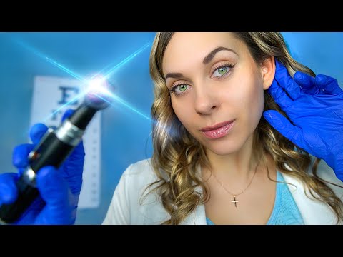 [ASMR] 3h ULTIMATE Cranial Nerve Exam (Detailed Medical Roleplay), Ear cleaning, Rain sounds