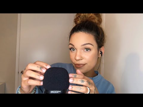 ASMR- Mic Scratching and Mouth Sounds