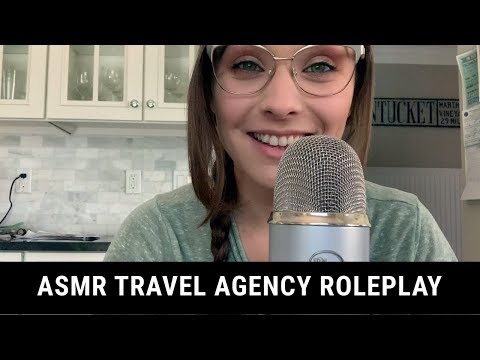 ASMR Travel Agency RP - Typing, Keyboard Sounds