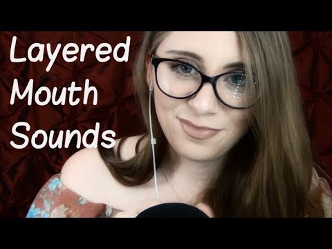 [ASMR] Layered Mouth Sounds & Inaudible Whispering-Audio Only