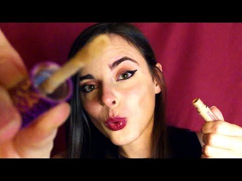 Personal Attention ASMR ❤️ Chaotic Best Friend Does Your Makeup (Me, I’m the chaotic friend 😂)