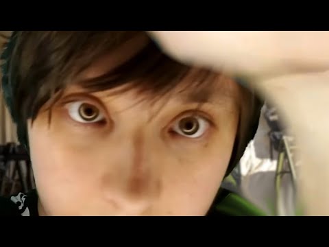 You are my EYE PROJECT 🩺(Medical ASMR, visual triggers, scalp massage, unintelligible whispers)