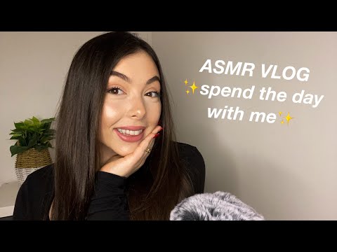 ASMR VLOG | SPEND THE DAY WITH ME | MAKEUP, SHOPPING, CHATS