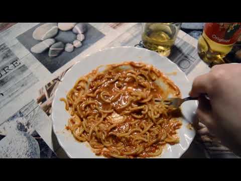 ASMR PASTA EATING (POV/FIRST PERSON VIEW) 🍝🍽🍴