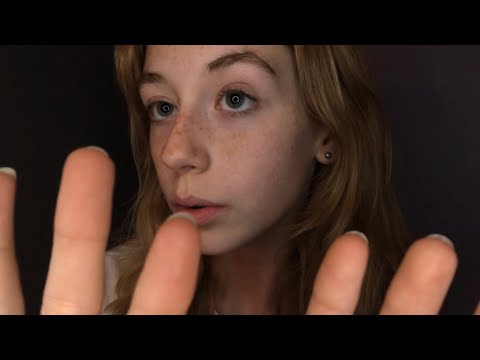 ASMR~ blowing | breathing | hand movements + chilling triggers (custom video for luke)