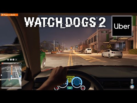 ASMR motorista de aplicativo no Watch Dogs 2 gameplay