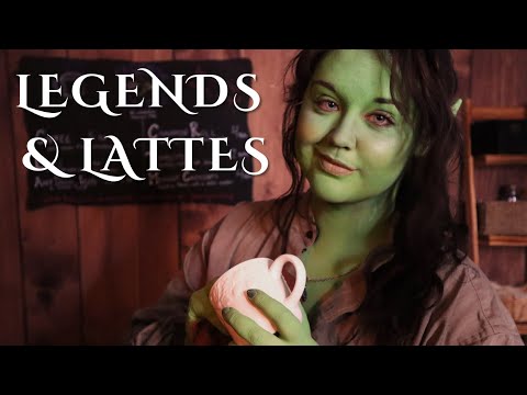 ASMR ☕ Welcome to Legends and Lattes ⚔️ Cozy Coffee Shop Fantasy Roleplay (Soft-Spoken Cinematic RP)