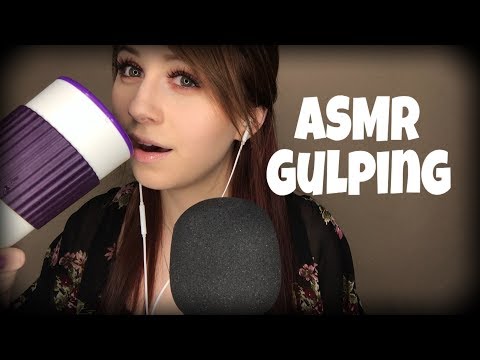 ASMR | Gulping Sounds | No Talking