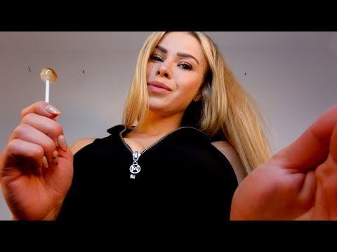 ASMR YOU'RE LAYING ON MY LAP (Mouth Sounds & High Sensitivity)