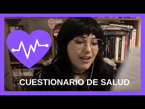 CUESTIONARIO DE SALUD I 📋 ASMR argentina
