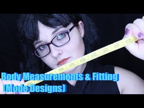Body Measurements & Fitting (Mode Designs) ASMR Role Play [RP MONTH]