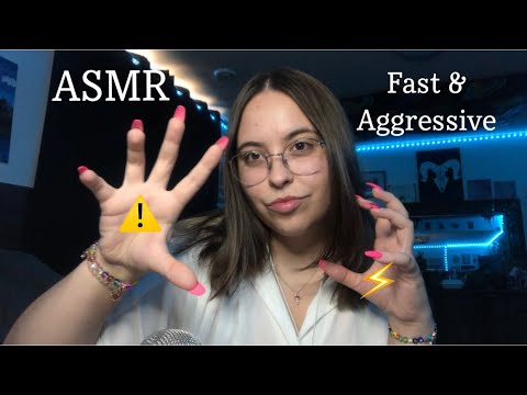 Fast & Aggressive Tapping & Scratching ASMR
