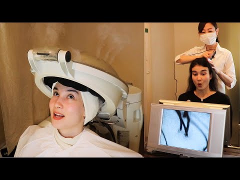 I went to Japanese Classic Head SPA in Tokyo, Soft Spoken (ASMR)