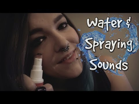 ☆★ASMR★☆ Water & Spraying Sounds | Update & Tad #60