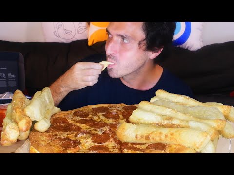 Fat Husband Steals Wifes Leftover Little Caesars Pizza PRANK