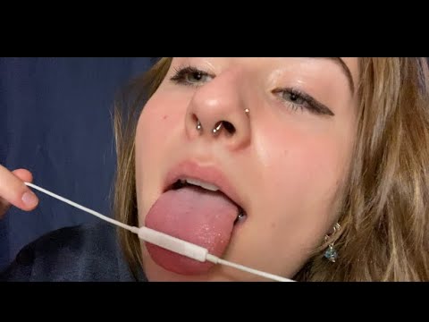 Asmr | EAR eating and MIC licking 🎤👂 👅 💦💧