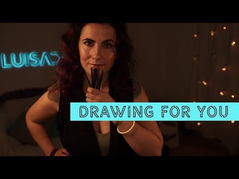 ASMR | Drawing for you * Relaxing sounds