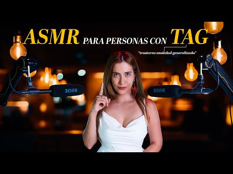 ASMR PARA PERSONAS CON TAG "trastorno ansiedad generalizada" | ASMR Español | Asmr with Sasha