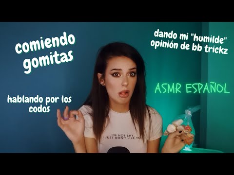 Hablando por los codos [polémica] + Comiendo gomitas  | ASMR Español