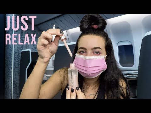 [ASMR] Passenger On Airplane Relaxes You RP