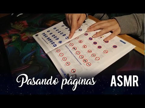 Pasando páginas/Page turning - No Talking | ASMR Español