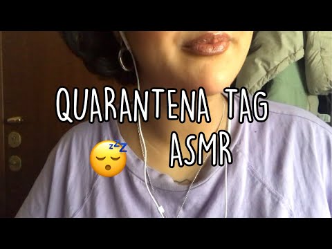 ASMR ~ Quarantena tag 😴 WHISPERING e HAND MOVEMENTS / Becca