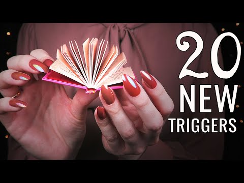 [ASMR] 20 SATISFYING TRIGGERS (Aesthetics for Your Eyes & Ears) No Talking 1 HOUR