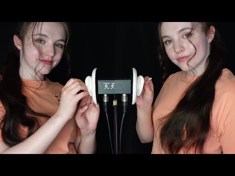Twin ASMR 💕 Q-tip Ear cleaning 😴