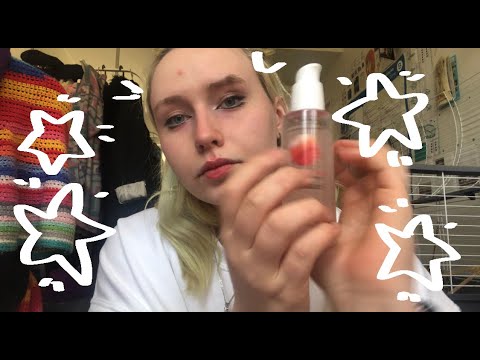 lofi asmr! [subtitled] fast makeup! eyeliner applying/hand movement/tapping!