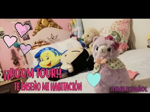 [Rena] ASMR Español - ¡¡Room Tour!! Te enseño mi habitación ♥