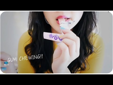ASMR 🍬 intense gum chewing / no talking