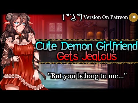 Your Cute Demon Girlfriend Gets Jealous [Shy] [Possessive] | Demon Girl ASMR Roleplay /F4A/