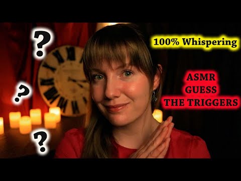 ASMR Guess The Trigger for Sleep & Relaxation | Whispering and Sounds