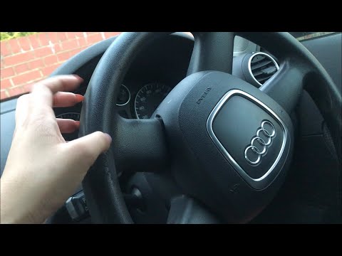 ASMR - tapping & scratching in a car w/ fake nails