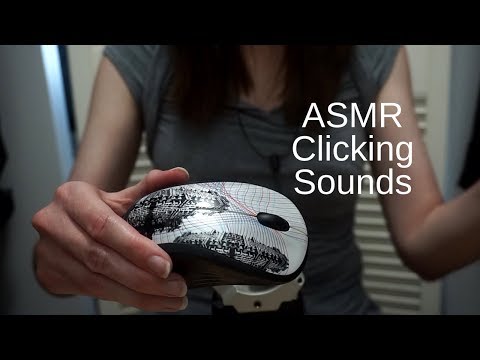 ASMR Clicking Tapping and Scratching on Items that "Click"