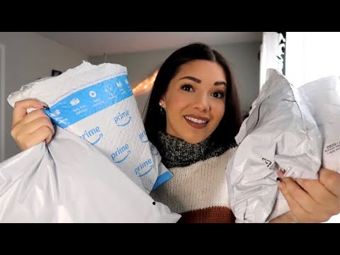 ASMR - Unboxing Mail Packages! + Christmas Gift Ideas