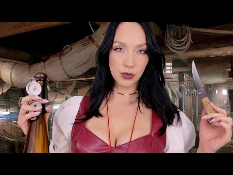 ASMR - Crazy Pirate Girlfriend Kidnaps You Roleplay | Personal Attention