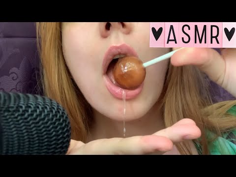 ASMR | XXL Lollipop Licking🍭 | Wet Mouth Sounds 👄💦