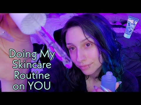 Doing My Skincare Routine on You! | ASMR