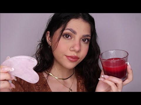 ASMR te preparo para dormir💤(skincare, lavado de dientes & más) | Dámaris ASMR♡