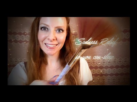 ASMR Body Brushing Relaxation and Making Space for Feelings So You Can Sleep