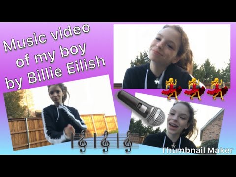 Music video of My Boy by Billie Eilish !!! 🎼💃