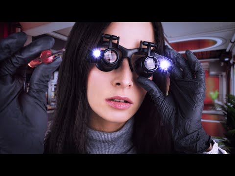 ASMR Sci Fi Roleplay: Robot Scientist is fixing you (Personal Attention ASMR)